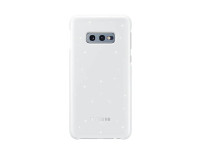 Луксозен интерактивен гръб оригинален LED COVER EF-KG970CWEG за Samsung Galaxy S10e G970 бял 